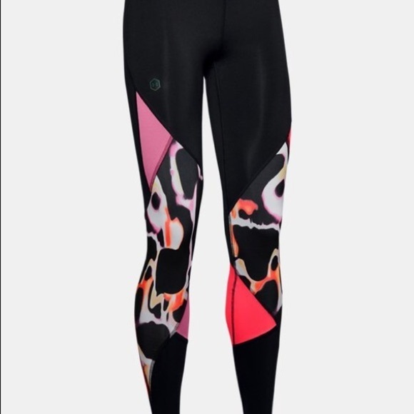 Under Armour with rush paint colour block leggings - Picture 5 of 12
